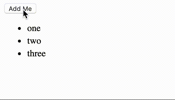 Animating with memory